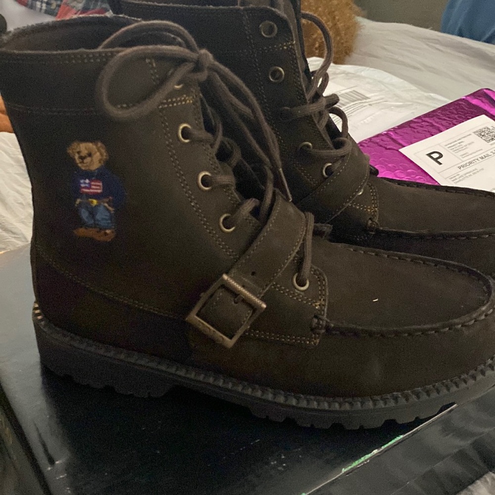 MENS POLO RALPH LAUREN BOOTS GREAT CONDITION